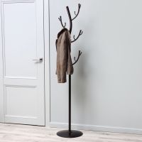 Вешалка напольная &laquo;Дерево&raquo;, 38&times;37,5&times;181 см, цвет медный антик