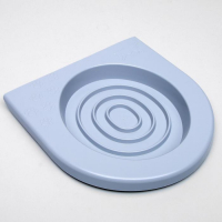 Туалет для приучения кошек к унитазу 39,2 х 38,7 х 3 см, серый Туалет для приучения кошек к унитазу 39,2 х 38,7 х 3 см, серый