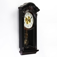 Часы настенные, серия: Маятник, "Азалия", бесшумные, d-16 см, 4 АА Часы настенные, серия: Маятник, "Азалия", бесшумные, d-16 см, 4 АА