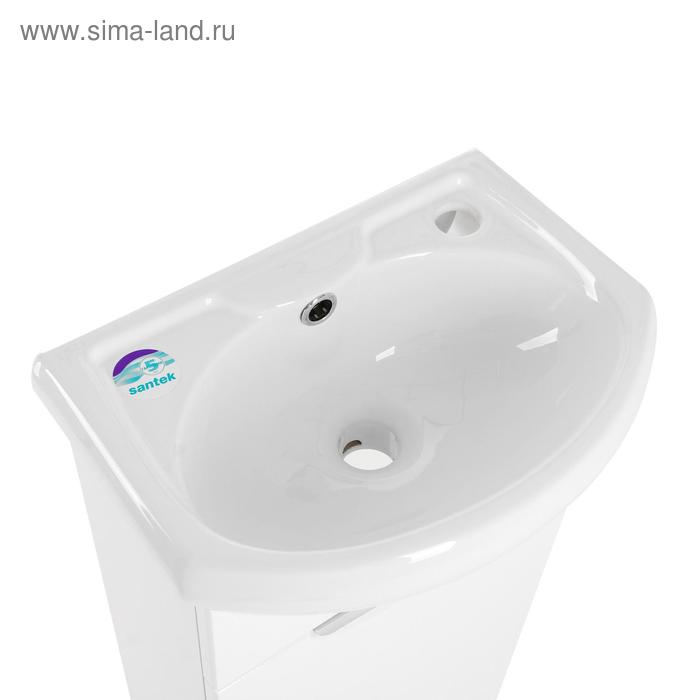 Комплект мебели для ванной комнаты: Тумба "Джика" + раковина "Азов-40", 41 х 79 х 29 см