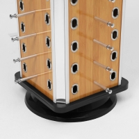 Стойка под очки, настольная, 40 мест, H=66см, цвет бежевый Стойка под очки, настольная, 40 мест, H=66см, цвет бежевый