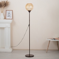 Торшер Клауди 1х15Вт Е27 коричневый 27,5х27,5х160см Торшер Клауди 1х15Вт Е27 коричневый 27,5х27,5х160см