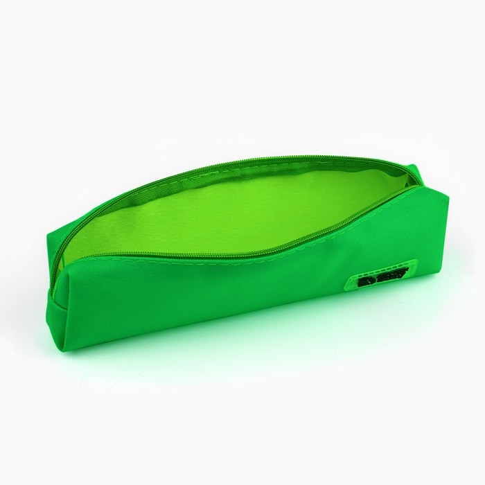 Пенал из искусственной кожи «1 сентября», 21 х 4 х 4 см, зеленый Пенал из искусственной кожи «1 сентября», 21 х 4 х 4 см, зеленый