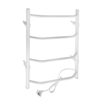 Полотенцесушитель электрический ТЕРА "Виктория", 400х600 мм, углеродистая сталь, белый Полотенцесушитель электрический ТЕРА "Виктория", 400х600 мм, углеродистая сталь, белый