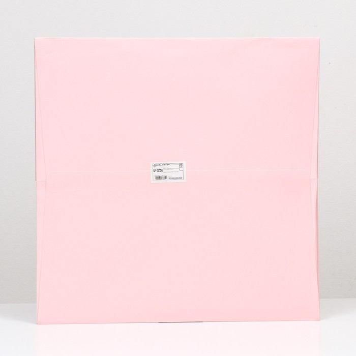 Пакет под торт 40х40х40cm Розовый, 1шт Пакет под торт 40х40х40cm Розовый, 1шт