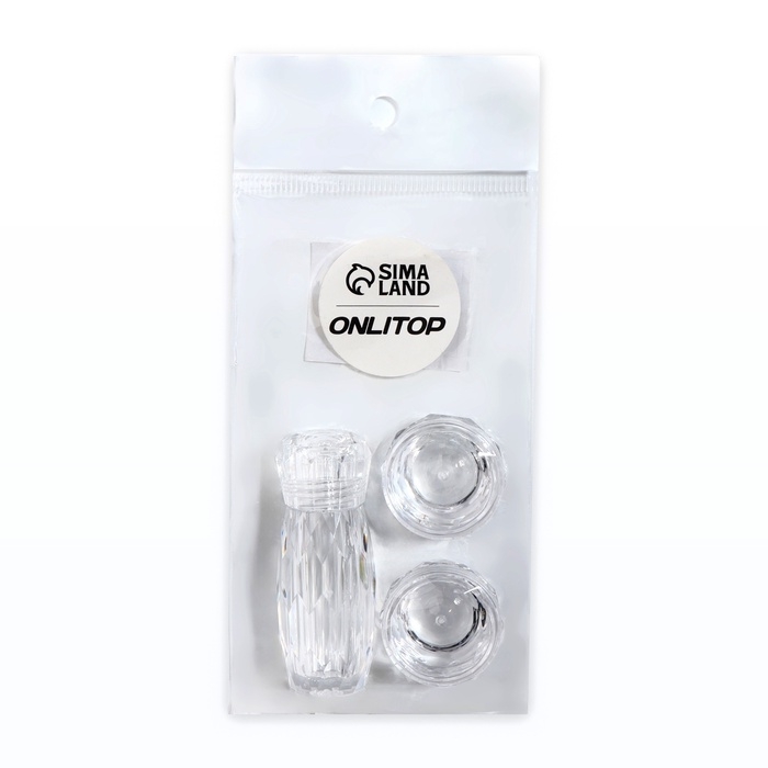 Набор для хранения, 3 предмета, цвет прозрачный Набор для хранения, 3 предмета, цвет прозрачный