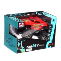 Джип радиоуправляемый «Кросс», работает от аккумулятора, цвет красный Джип радиоуправляемый «Кросс», работает от аккумулятора, цвет красный