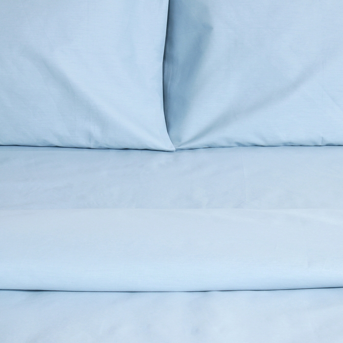 Постельное бельё LoveLife евро Celestial blue 200х217см, 225х240см, 50х70см-2шт, 100%хлопок, сатин, 125г/м&sup2;