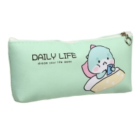 Пенал школьный на молнии "Динозаврик", МИКС Пенал школьный на молнии "Динозаврик", МИКС