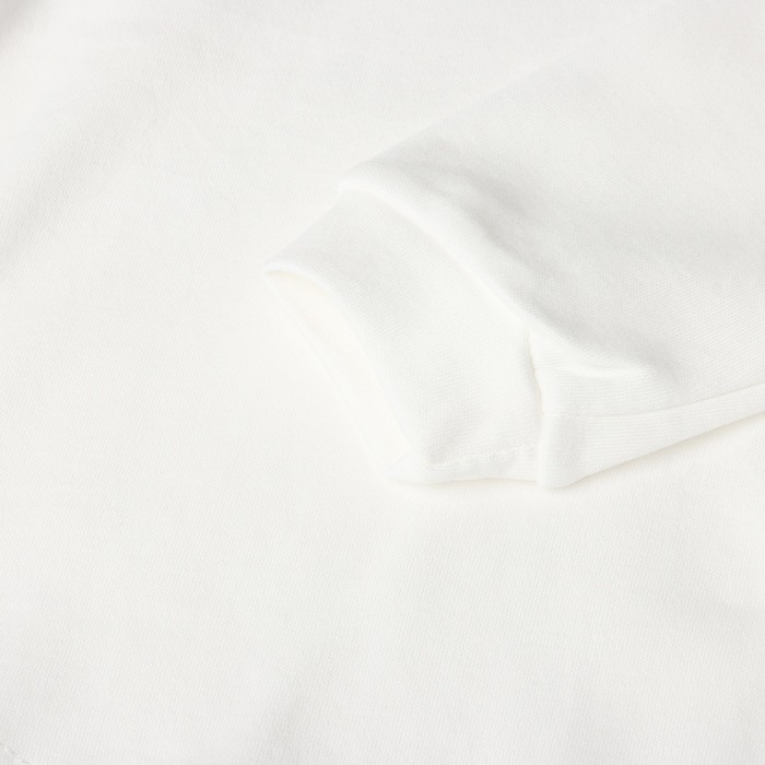 Лонгслив детский, цвет молочный, рост 68 см Лонгслив детский, цвет молочный, рост 68 см