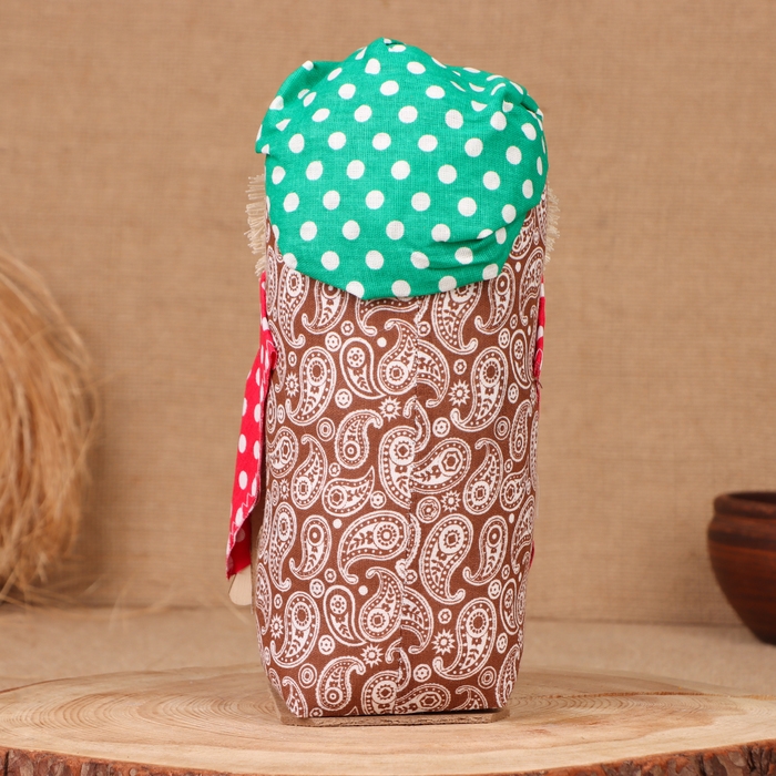 Домовой "Тимоша с сундуком", 22х12х10 см