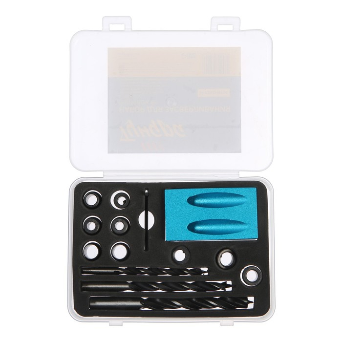 Набор для засверливания под углом 15&deg; ТУНДРА, по дереву, 6-8-10 мм