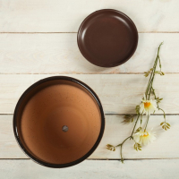 Горшок цветочный Витраж 2,5л с подставкой Горшок цветочный Витраж 2,5л с подставкой