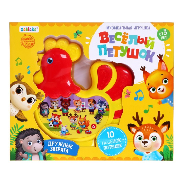 Музыкальная игрушка &laquo;Мои потешки&raquo; звук, цвета МИКС