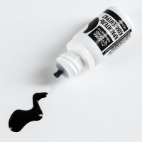 Краситель пищевой гелевый водорастворимый для десертов: чёрный, 10 мл. Краситель пищевой гелевый водорастворимый для десертов: чёрный, 10 мл.