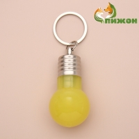 Маячок световой на ошейник для больших и средних собак, фасовка 12 шт, жёлтый Маячок световой на ошейник для больших и средних собак, фасовка 12 шт, жёлтый