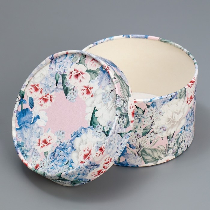 Коробка подарочная, упаковка, &laquo;Цветы&raquo;, 13 х 8,5 см