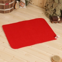 Набор для бани: шапка и коврик "Красотка" Набор для бани: шапка и коврик "Красотка"