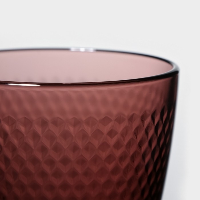 Стакан низкий стеклянный &laquo;Концепто Идиль&raquo;, 250 мл, цвет лилак