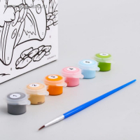 Картина по номерам для детей "Топотун" 21х15 см, Бэмби Картина по номерам для детей "Топотун" 21х15 см, Бэмби