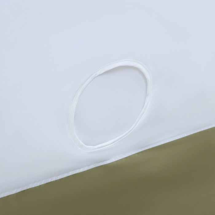 Палатка зимняя куб "СЛЕДОПЫТ" Premium, 2.1 &times; 2.1 м, 4-х местная, 3 слоя, цвет белый/олива