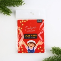 Значок новогодний &laquo;Новый год: радуйте близких&raquo; 4 х 1,5 см