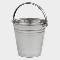 Ведро для льда из нержавеющей стали «Классик», 18,5×17,5×16 см Ведро для льда из нержавеющей стали «Классик», 18,5×17,5×16 см