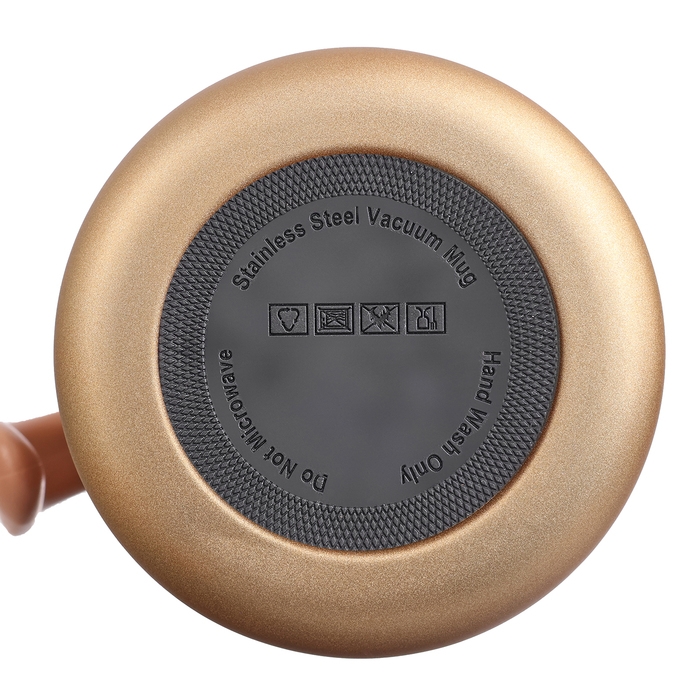 Термокружка, 450 мл, Hot & Сool, сохраняет тепло 12 часов, 13 х 16 см, золото Термокружка, 450 мл, Hot & Сool, сохраняет тепло 12 часов, 13 х 16 см, золото