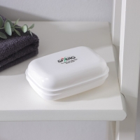 Мыльница пластиковая, 11×7,5×4 см, цвет МИКС Мыльница пластиковая, 11×7,5×4 см, цвет МИКС