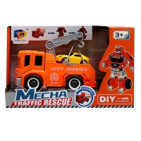Конструктор винтовой «Эвакуатор», 2 в 1 робот-машина Конструктор винтовой «Эвакуатор», 2 в 1 робот-машина