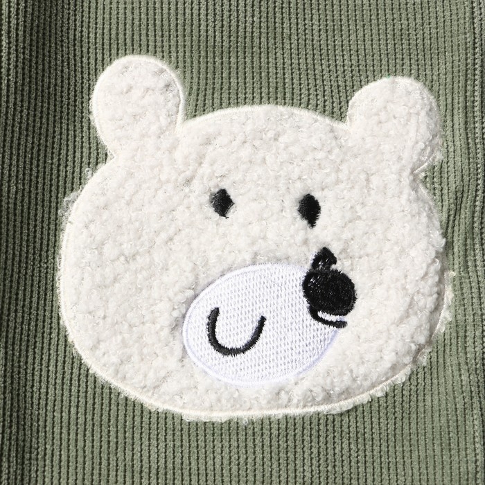 Брюки для мальчиков, НАЧЁС, цвет зелёный, рост 80-86 см