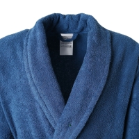 Халат махровый Этель, мужской размер 56-58 цвет синий, 100% хлопок, 320 г/м2 Халат махровый Этель, мужской размер 56-58 цвет синий, 100% хлопок, 320 г/м2