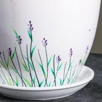 Горшок цветочный Лаванда 5 л Горшок цветочный Лаванда 5 л