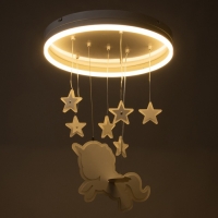 Люстра "Единорог" LED 58Вт 4000К белый 50х50х60 см BayerLux Люстра "Единорог" LED 58Вт 4000К белый 50х50х60 см BayerLux