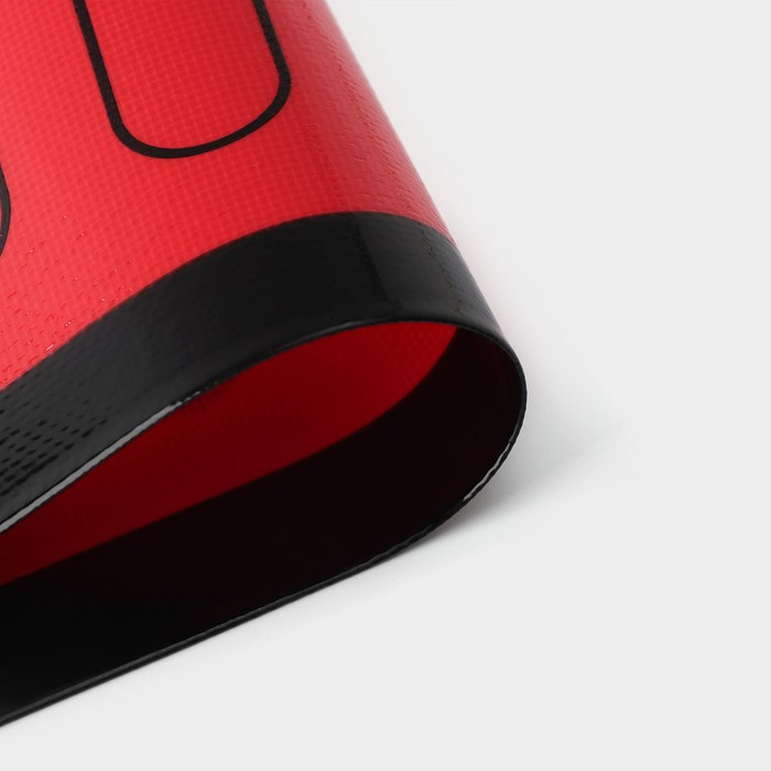 Армированный коврик для выпечки &laquo;Эклер&raquo;, силикон, 60&times;40 см, цвет красный