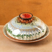 Блинница Риштанская керамика 26,5 см
