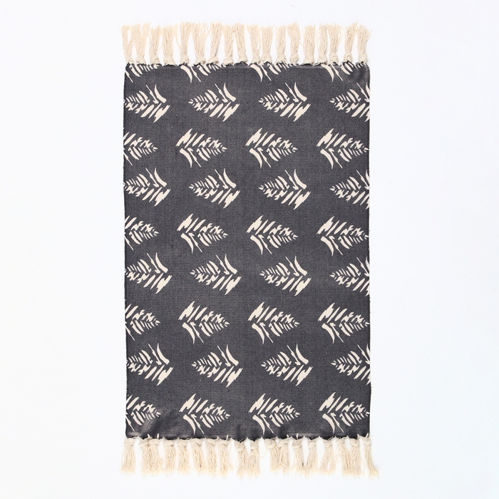 Ковер Этель &laquo;Листва&raquo;, 60х90 см , 50% хл, 50% п/э