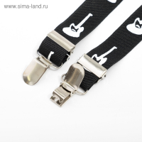 Набор детский подтяжки и галстук-бабочка "Музыка" Набор детский подтяжки и галстук-бабочка "Музыка"