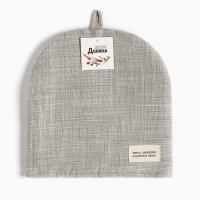 Грелка Доляна "Душевная кухня" 28х28 см, 50% хлопок, 50% п/э, рогожка 158 г/м2