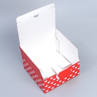 Коробка подарочная сборная, упаковка, &laquo;Люблю&raquo;, 15 х 15 х 7 см