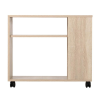 Стол журнальный Бруно на колесиках, 700х350х600, Дуб сонома Стол журнальный Бруно на колесиках, 700х350х600, Дуб сонома