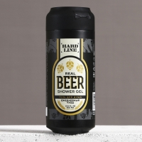 Гель для душа во флаконе пиво, 400 мл, HARD LINE