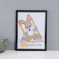 Фоторамка пластик "Пиксель" 30х40 см, чёрный Фоторамка пластик "Пиксель" 30х40 см, чёрный