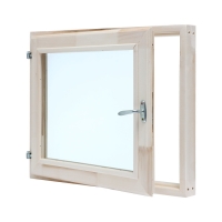 Окно, 50&times;60см, двойное стекло ЛИПА