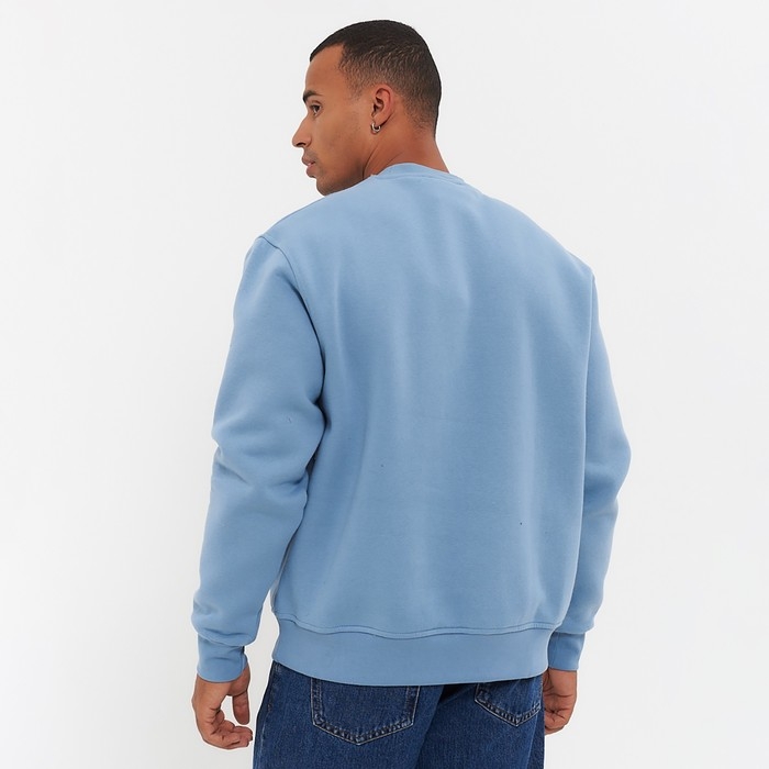Свитшот мужской НАЧЁС, цвет голубой, размер 50 (XL)