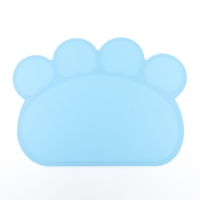 Коврик силиконовый под миску, 40 х 30 см, голубой Коврик силиконовый под миску, 40 х 30 см, голубой