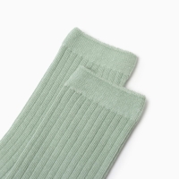 Гольфы детские 2 пары Крошка Я BASIC LINE, 8-10 см, зеленый/ бежевый Гольфы детские 2 пары Крошка Я BASIC LINE, 8-10 см, зеленый/ бежевый