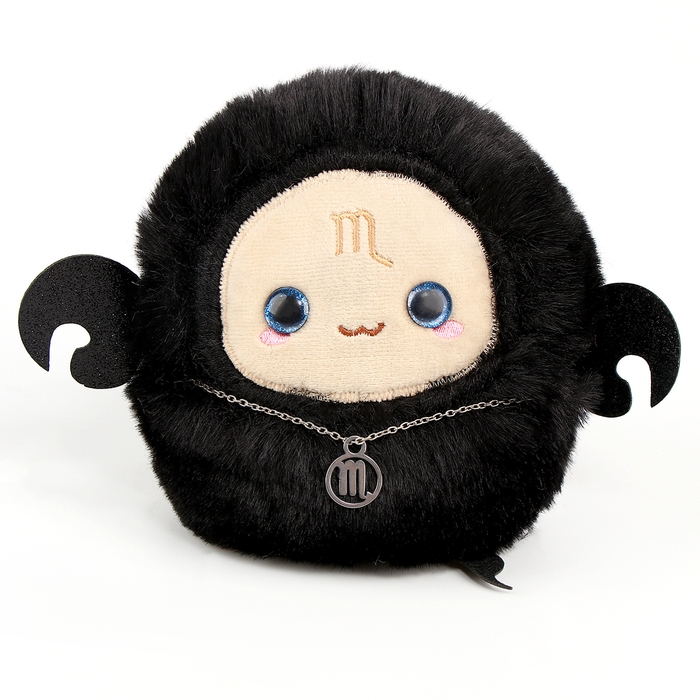 Мягкая игрушка &mdash; Зодиак &laquo;Создай своё украшение. Скорпион&raquo;, с кулоном