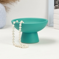 Кашпо - подставка "Кристофер", 13х13х8см, голубое Кашпо - подставка "Кристофер", 13х13х8см, голубое