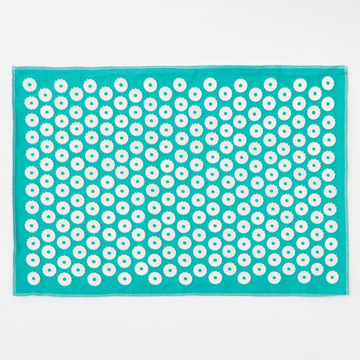 Аппликатор игольчатый &laquo;Большой коврик&raquo;, 242 колючки, изумрудный, 41 х 60 см.